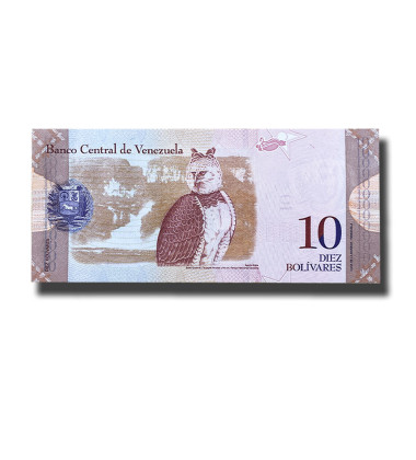 2013 Venezuela 10 Bolivares Banknote Uncirculated