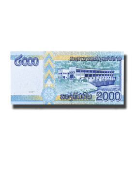 2013 Laos 2000 Laos Kip Commemorative Banknote Kaysone Phomvihane Uncirculated