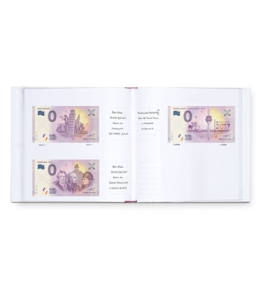 Leuchtturm 0 Euro Souvenir Banknote Album