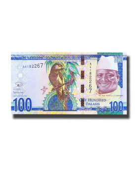 2015 Gambia 100 Dalasis Banknote Uncirculated