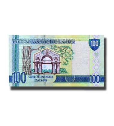 2015 Gambia 100 Dalasis Banknote Uncirculated