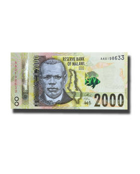 2016 Malawi 2000 Kwacha Banknote Uncirculated