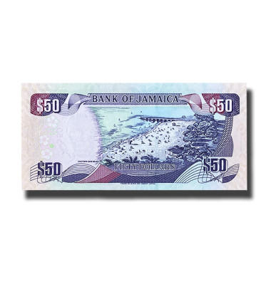 2010 Jamaica 50 Dollars Banknote Uncirculated