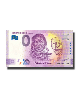 0 Euro Souvenir Banknote Herman Brood The Indian Netherlands PEBN 2023-3