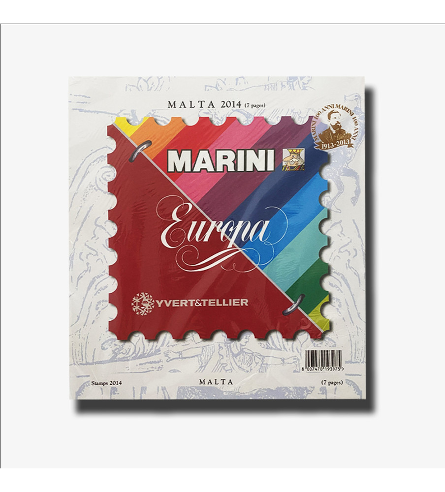 2014 Malta Supplement Sheets MARINI 7 Pages With Strips