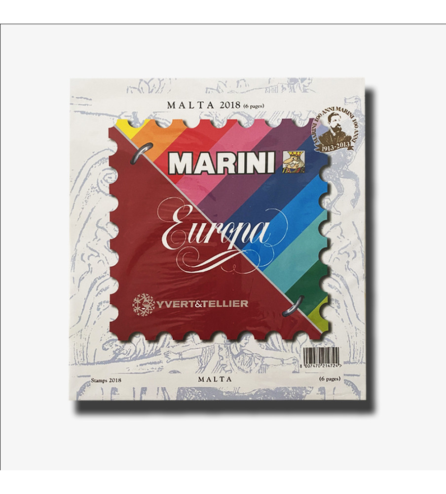 2018 Malta Supplement Sheets MARINI 6 Pages With Strips