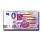 0 Euro Souvenir Banknote Marquis De Lafayette France UEUM 2021-11