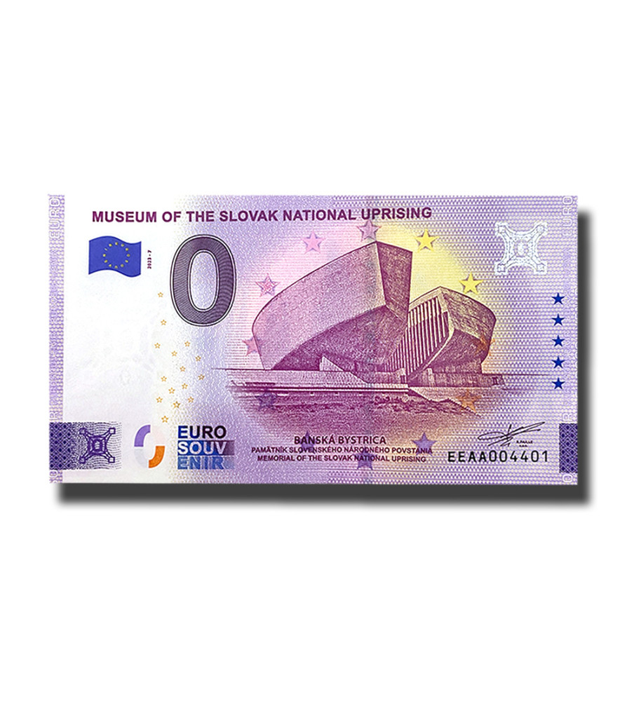 0 Euro Souvenir Banknote Museum Of The Slovak National Uprising Slovakia EEAA 2023-7