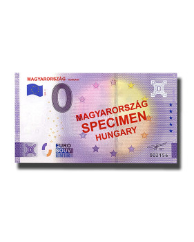0 Euro Souvenir Banknote Magyarorszag Hungary 2021-1