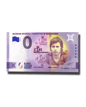 0 Euro Souvenir Banknote Muzeum Sportu I Turystyki W Warszawie Poland PLAM 2022-12