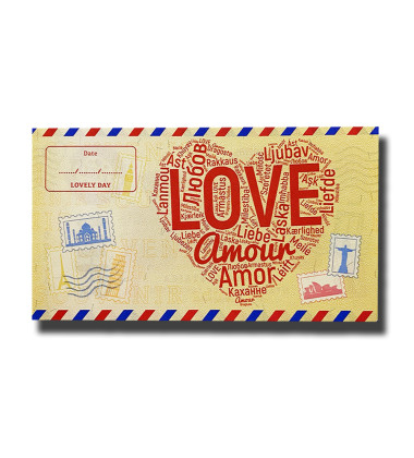 Love Card Souvenir Banska Bystrica Slovakia SKAA-1