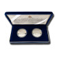 1998 San Marino Europe Towards the 3rd Millennium Set of 2 Silver Coins Proof
