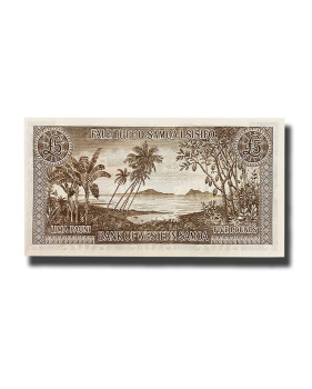 2020 Western Samoa 5 Pounds Banknote Uncirculated