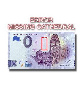 0 Euro Souvenir Banknote Wien - Vienna - Austria ERROR Austria NEBT 2023-1