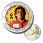 2 Euro Coloured Coin Racing Driver - Ayrton Senna