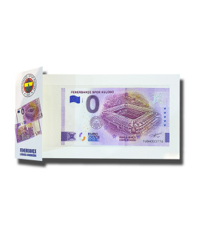 0 Euro Souvenir Banknote Fenerbahce Spor Kulubu Turkey TUBN 2023-2 In Original Folder