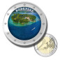 2 Euro Coloured Coin Alpine Lake Constance - Bodensee