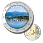 2 Euro Coloured Coin Pre-Alpine Lake - Chiemsee