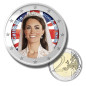 2 Euro Coloured Coin United Kingdom - Catherine - Princess Of Wales