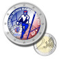 2 Euro Coloured Coin 2023 France World Cup Rugby