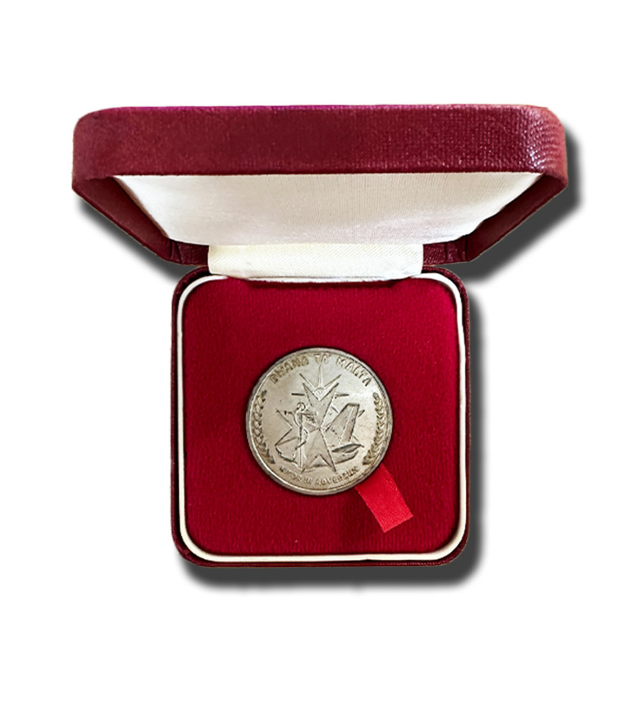 1990 Malta Medal 150th Anniversary Dwana ta Malta