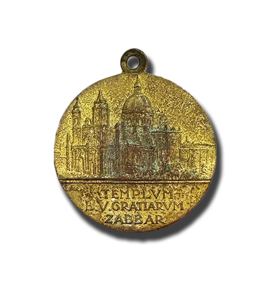 1954 Malta Medal Inauguration Muzew Tas Santwarju Sena Marjana