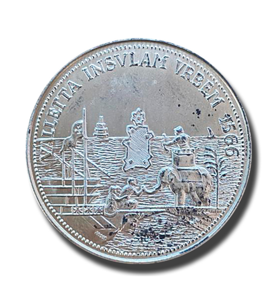 1566 Malta Medal Valletta INSVLAM VRBEM