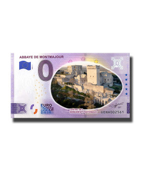 0 Euro Souvenir Banknote Abbaye De Montmajour Colour France UENH 2023-1