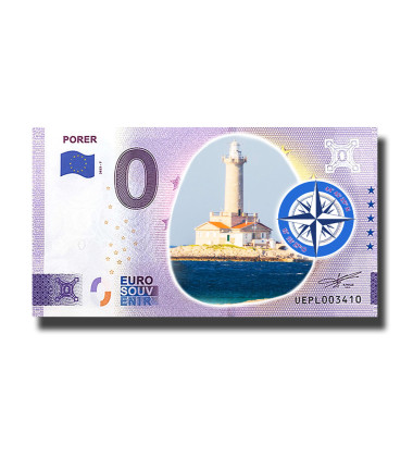 0 Euro Souvenir Banknote Porer Colour France UEPL 2022-7