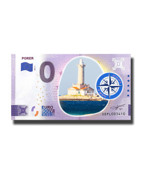 0 Euro Souvenir Banknote Porer Colour France UEPL 2022-7