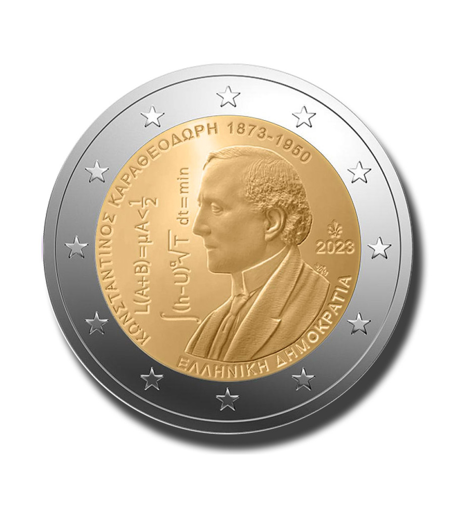 2023 Greece Constantin Caratheodory 2 Euro Coin