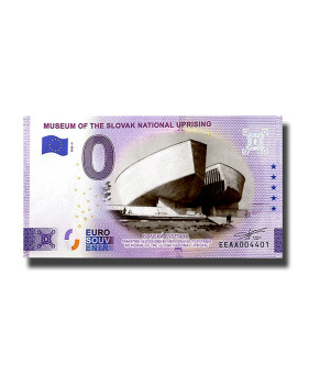 0 Euro Souvenir Banknote Museum Of The Slovak National Uprising Colour Slovakia EEAA 2023-7