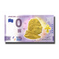0 Euro Souvenir Banknote Louis XVIII Colour France UEUM 2021-3