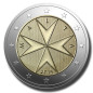 2015 Malta €2 Maltese 8 Pointed Cross Uncirculated Coin