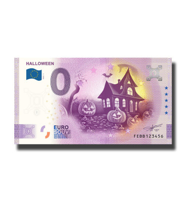 0 Euro Souvenir Banknote Halloween Malta FEBB 2023-1