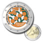 2 Euro Coloured Coin 2023 Cyprus 60th Anniversary of Central Bank