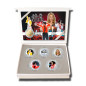 2 Euro Coloured Coin Set of 5 in Presentation Box - Music Stars