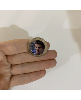 2 Euro Coloured Coin Racing Driver - Alain Prost