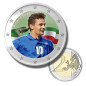 2 Euro Coloured Coin Set of 5 in Presentation Box - Football Stars