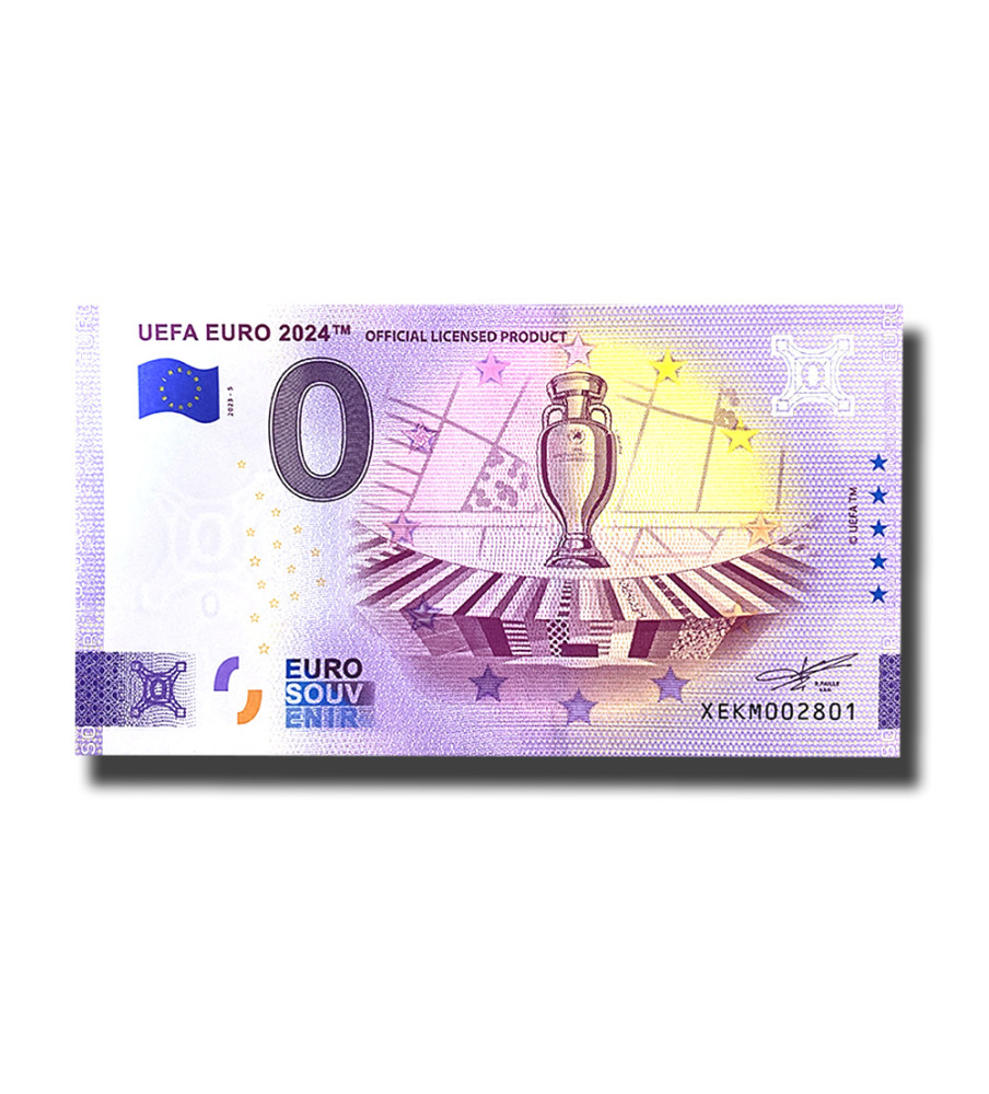 0 Euro Souvenir Banknote UEFA EURO 2024 Germany XEKM 2023-5