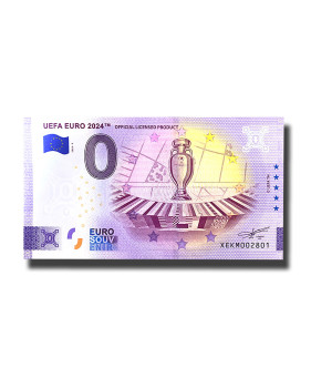 0 Euro Souvenir Banknote UEFA EURO 2024 Germany XEKM 2023-5