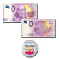 Malta Mdina Cathedral Euro Colour Coin & 2 Souvenir Banknotes FEAE, FEAP - Set of 3