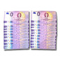 0 Euro Souvenir Banknote UEFA EURO 2024 Germany XEKM 2023-8 HOT NUMBERS set 000001 - 000021 0 Euro Souvenir Banknote UEFA EURO 2024 Germany XEKM 2023-8 HOT NUMBERS set 000001 - 000021