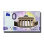 0 Euro Souvenir Banknote Berlin - Brandenburger Tor Colour Germany XEPH 2023-1