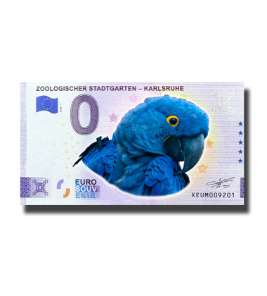 0 Euro Souvenir Banknote Zoologischer Stadtgarten - Karlsruhe Colour Germany XEUM 2023-1