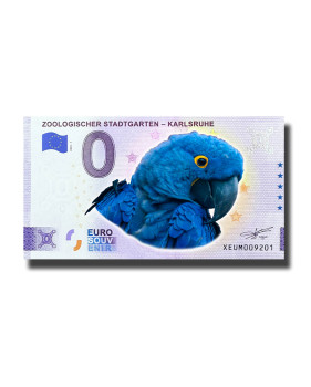 0 Euro Souvenir Banknote Zoologischer Stadtgarten - Karlsruhe Colour Germany XEUM 2023-1