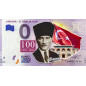 0 Euro Souvenir Banknote Colour Turkey Ataturk Set of 6