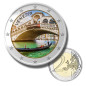 2 Euro Coloured Coin Set of 5 in Presentation Box - Italian Cities and Italy Sights