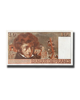 1977 France 10 Francs Banknote Hector Berlioz Uncirculated