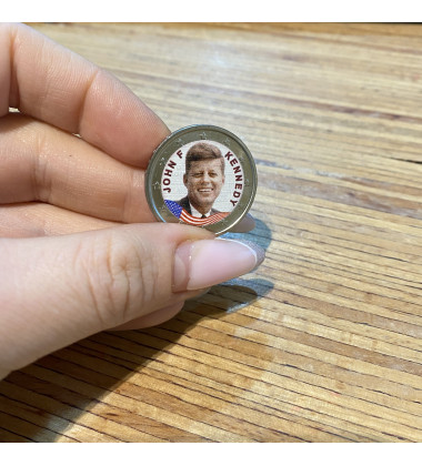 2 Euro Coloured Coin USA President - John F. Kennedy